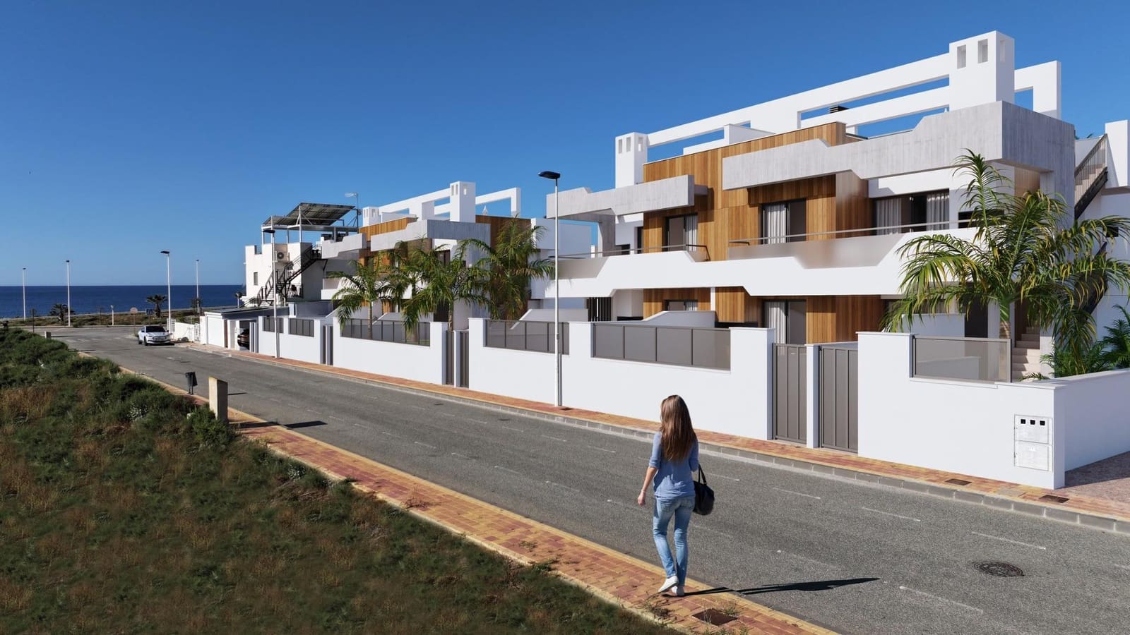 2 makuuhuone Bungalow myytävänä paikassa Puerto de Mazarron mukana uima-altaan - 320 456 € (Ref: 9311905)