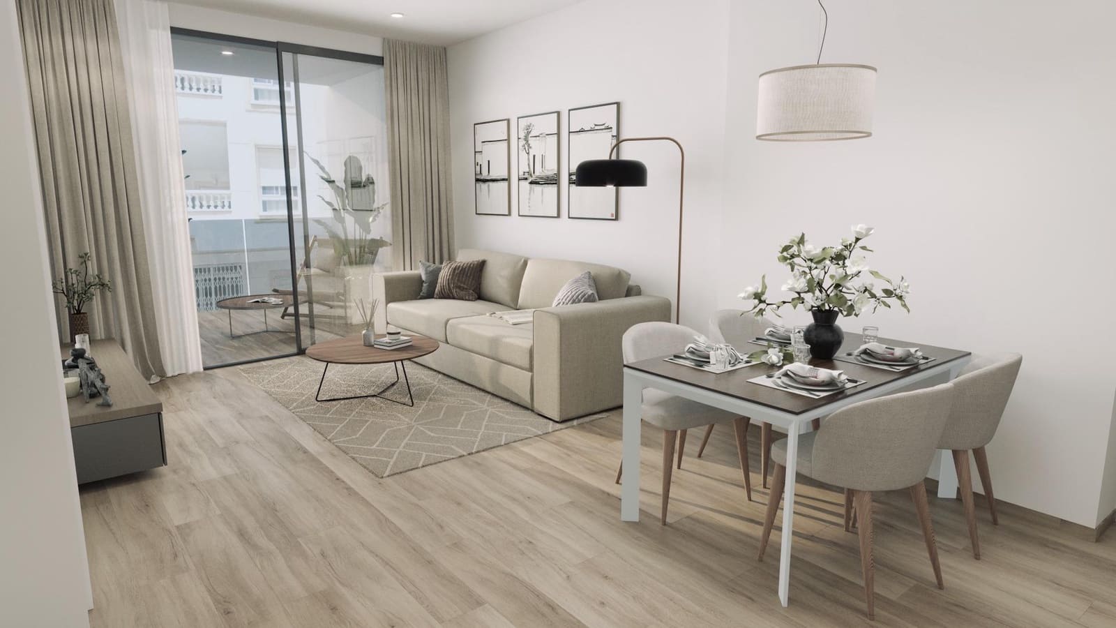 1 chambre Appartement à vendre à Torrevieja avec piscine - 185 000 € (Ref: 9559099)