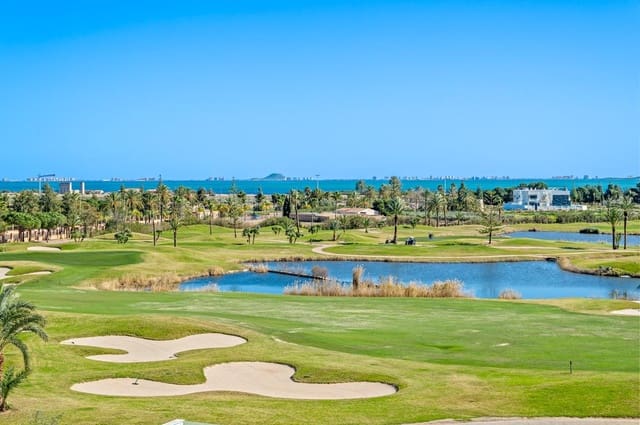 3 soveværelse Penthouse til salg i Las Lomas de Rame - Bahía Bella, Los Alcázares med swimmingpool - € 455.000 (Ref: 9789493)