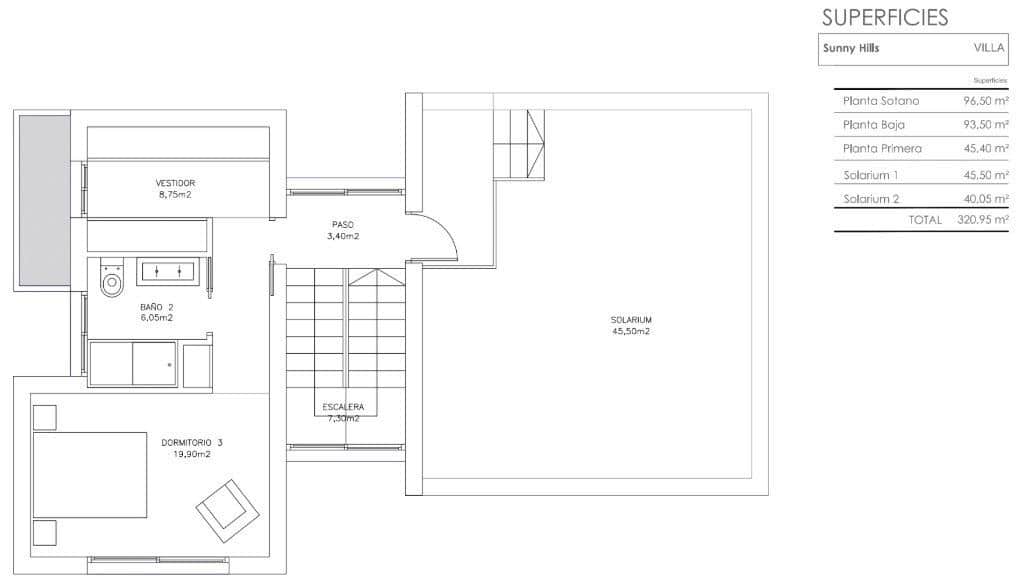 3 sypialnia Willa na sprzedaż w Finestrat z basenem - 859 000 € (Ref: 9912198)