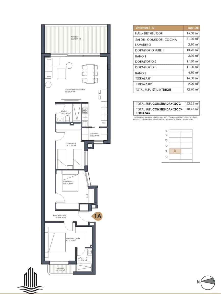 3 soveværelse Lejlighed til salg i Guardamar del Segura med swimmingpool - € 360.000 (Ref: 9976098)