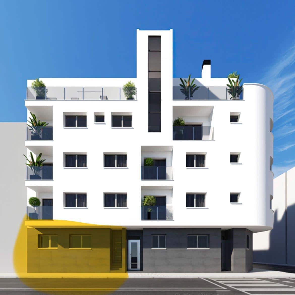 1 makuuhuone Huoneisto myytävänä paikassa Torrevieja - 169 000 € (Ref: 7531385)