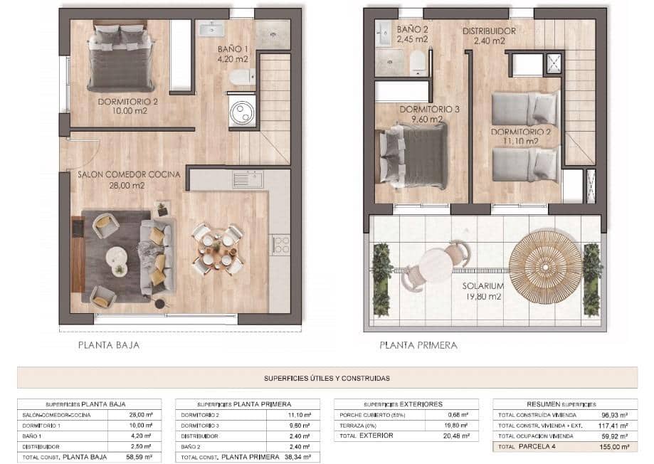 3 chambre Villa/Maison à vendre à Los Dolses avec piscine - 399 900 € (Ref: 8851522)