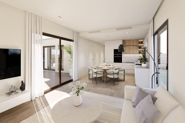 3 Zimmer Villa zu verkaufen in Los Alcázares mit Pool - 429.000 € (Ref: 9176576)