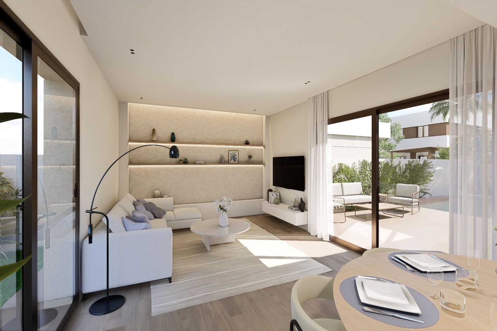 3 Zimmer Villa zu verkaufen in Los Alcazares mit Pool - 429.000 € (Ref: 9176576)