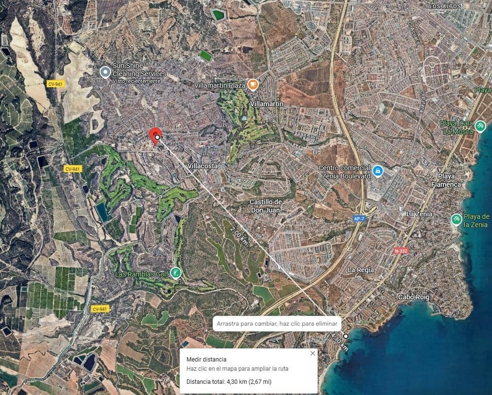 Tontti myytävänä paikassa Orihuela Costa - 175 000 € (Ref: 9193956)