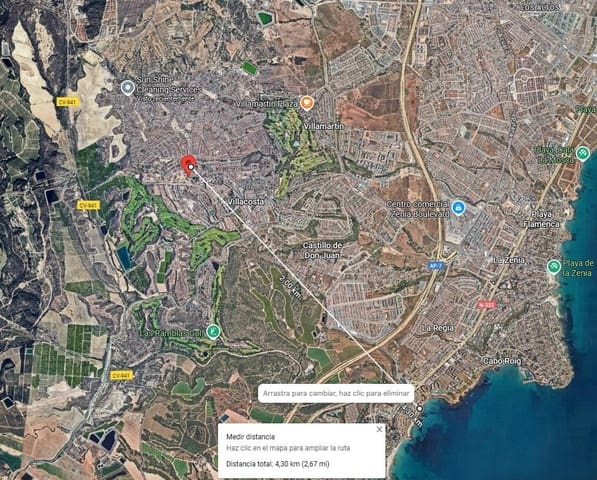 Byggegrund til salg i Villamartín - Las Filipinas, Orihuela - € 175.000 (Ref: 9193956)