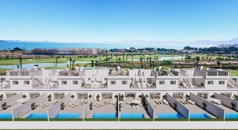 3 soverom Leilighet til salgs i Los Alcazares med svømmebasseng garasje - € 357 000 (Ref: 9311090)