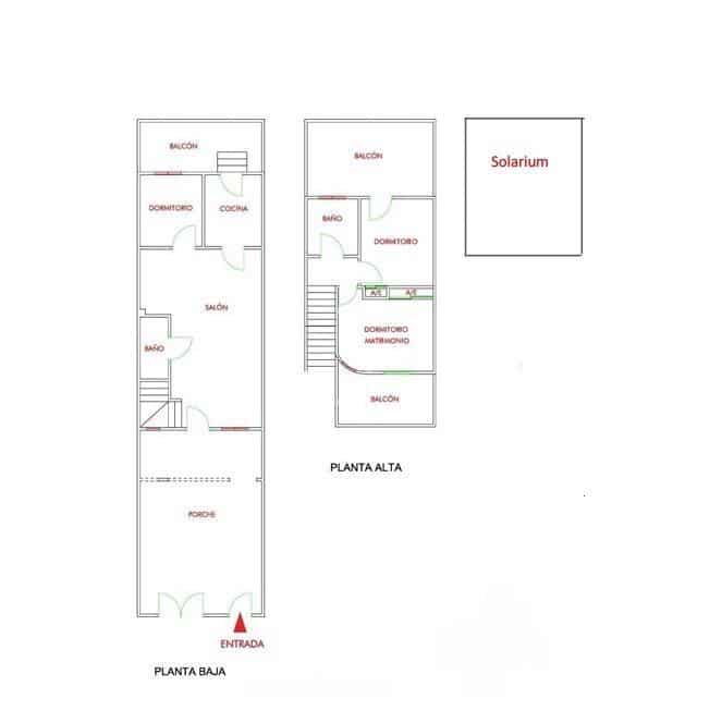 3 Zimmer Reihenhaus zu verkaufen in La Zenia mit Pool - 259.900 € (Ref: 9335234)