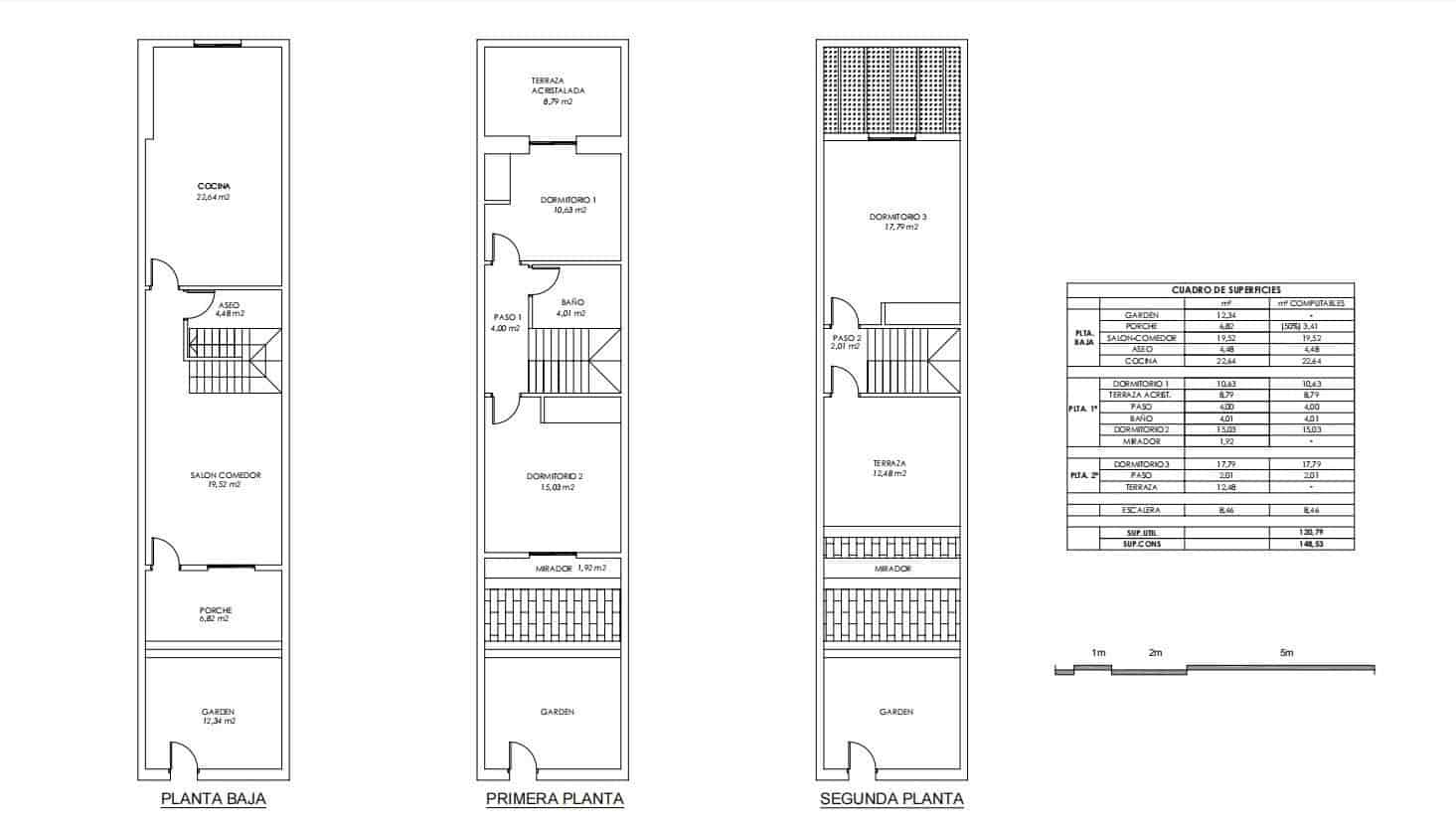 3 sovrum Radhus till salu i Torrevieja - 205 000 € (Ref: 9571384)