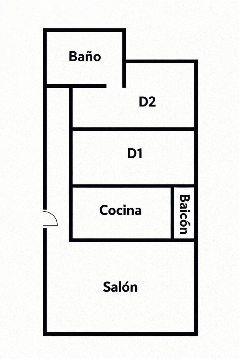 Apartamento de 2 habitaciones en Torrevieja en venta - 119.900 € (Ref: 9715110)
