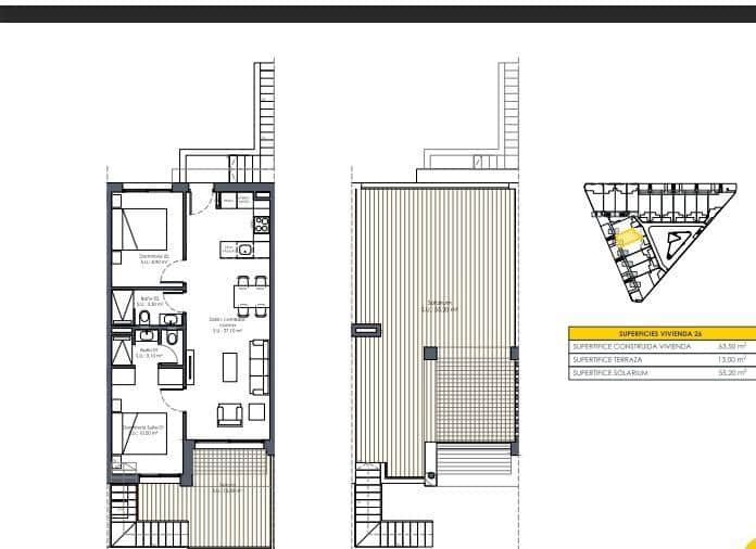 2 chambre Bungalow à vendre à San Fulgencio avec piscine - 261 900 € (Ref: 9794870)