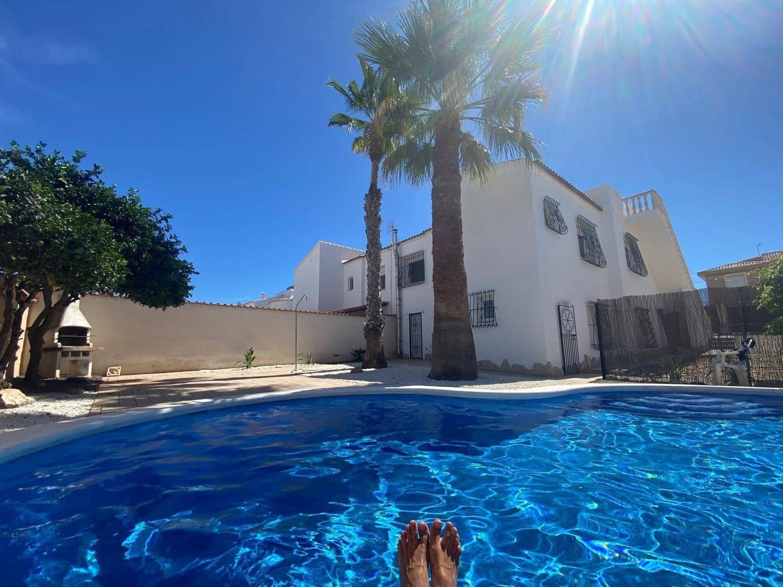 3 chambre Villa/Maison Semi-Mitoyenne à vendre à El Chaparral avec piscine - 345 000 € (Ref: 9808177)