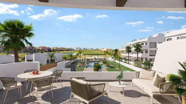 2 Zimmer Apartment zu verkaufen in Los Alcázares mit Pool - 269.900 € (Ref: 9818076)