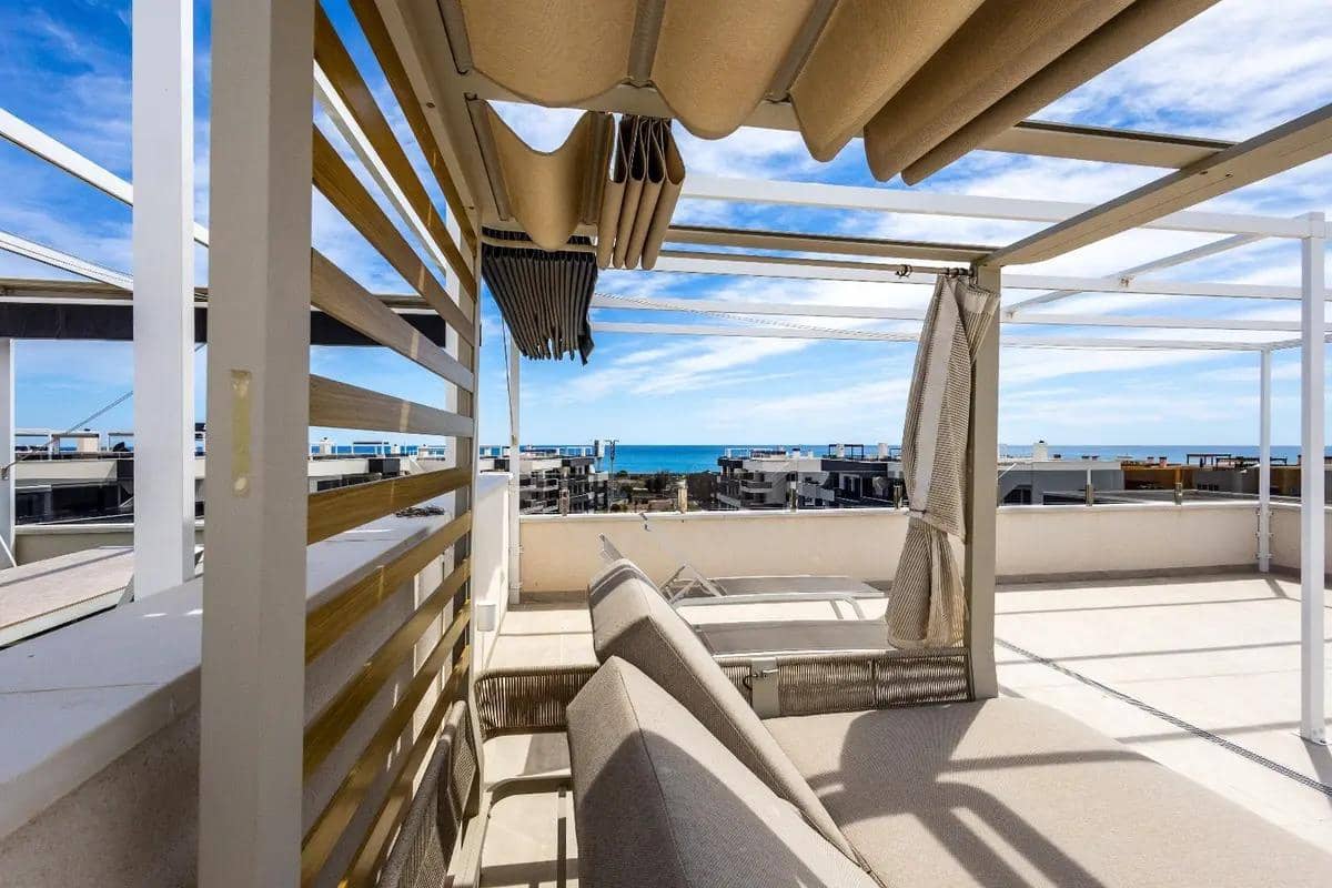 2 Zimmer Penthouse zu verkaufen in Orihuela Costa mit Pool - 489.000 € (Ref: 9948105)