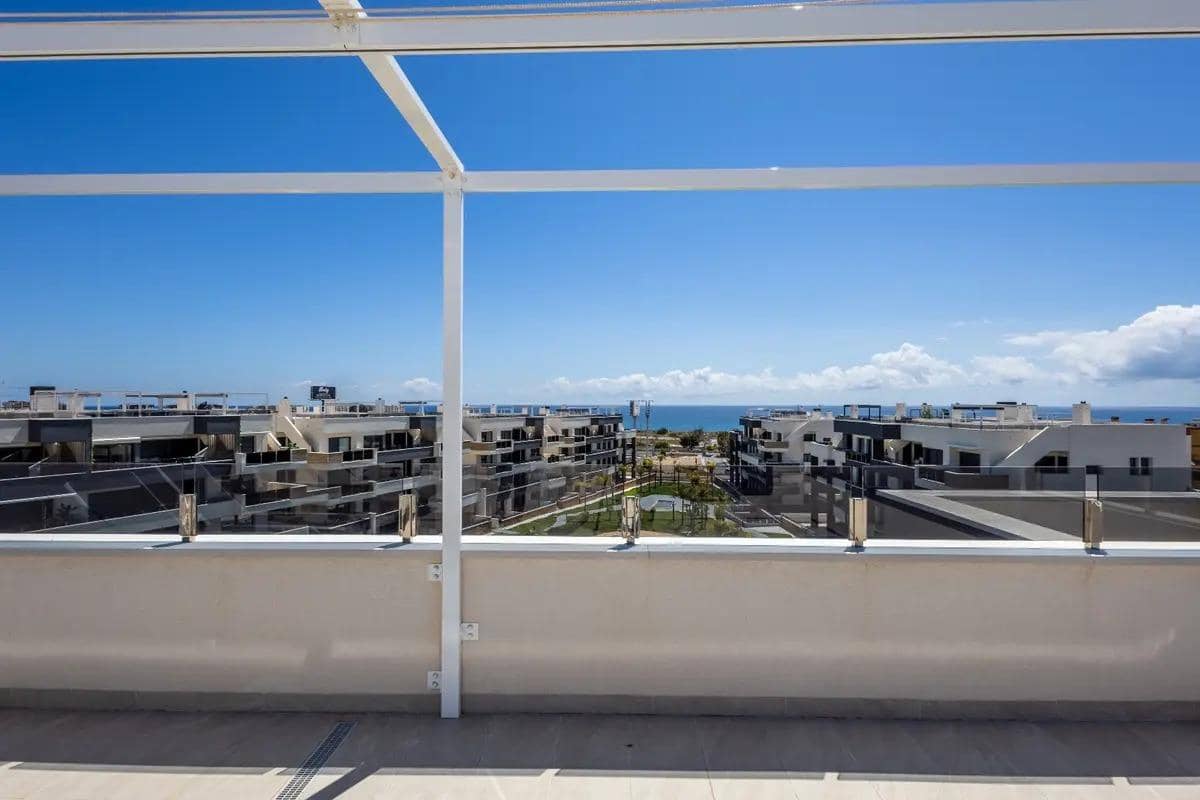2 Zimmer Penthouse zu verkaufen in Orihuela Costa mit Pool - 489.000 € (Ref: 9948105)