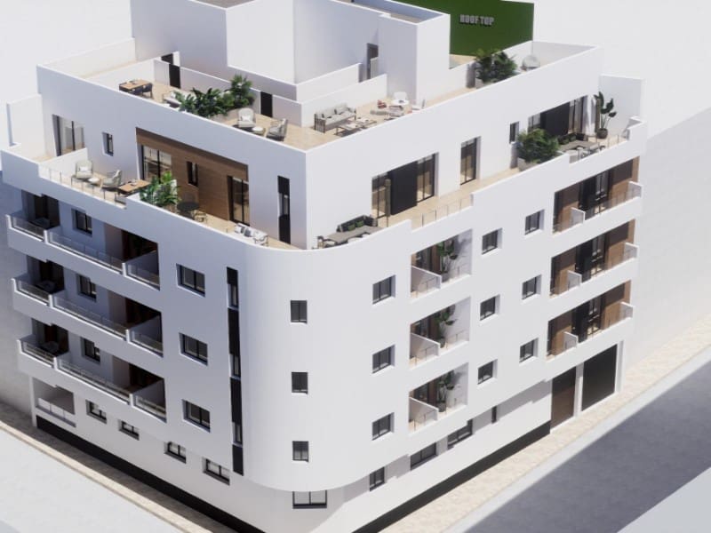 2 makuuhuone Kattohuoneisto myytävänä paikassa Torrevieja - 280 000 € (Ref: 10008871)