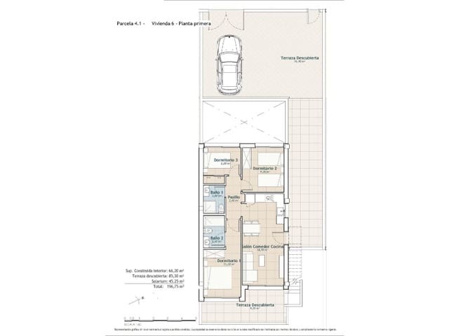 Bungalow de 3 habitaciones en San Miguel de Salinas en venta con piscina - 425.000 € (Ref: 10044963)