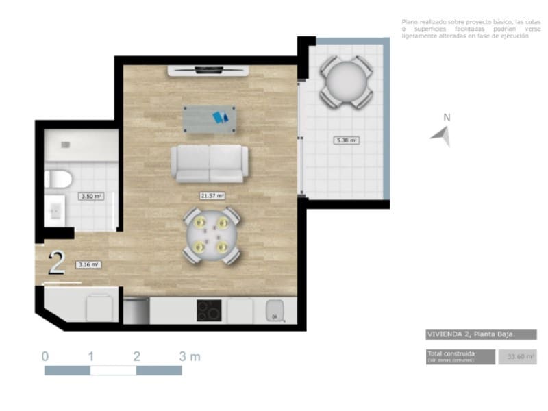 Appartamento in vendita in Torrevieja con piscina - 145.000 € (Rif: 10044968)