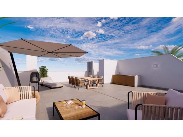 3 sovrum Bungalow till salu i El Mojon, Pilar de la Horadada med pool - 355 000 € (Ref: 10044978)