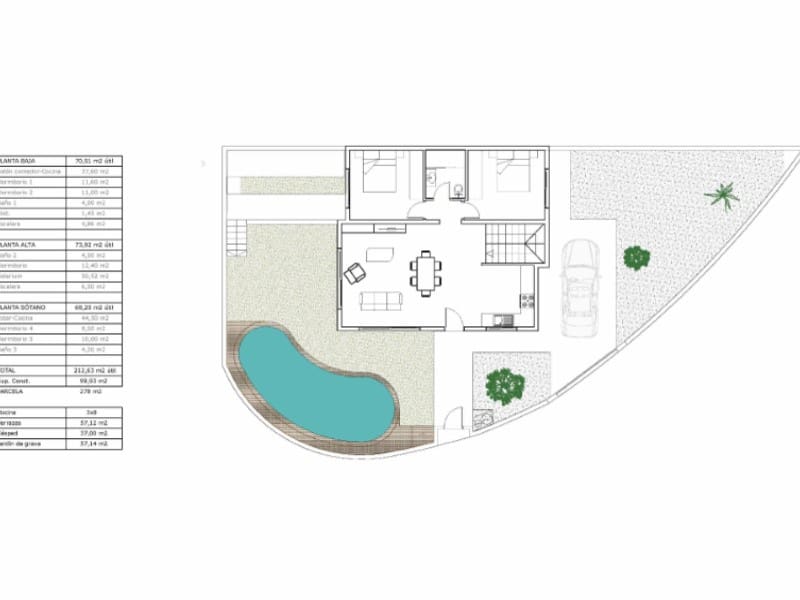 5 soverom Villa til salgs i Ciudad Quesada med svømmebasseng - € 587 000 (Ref: 10054957)