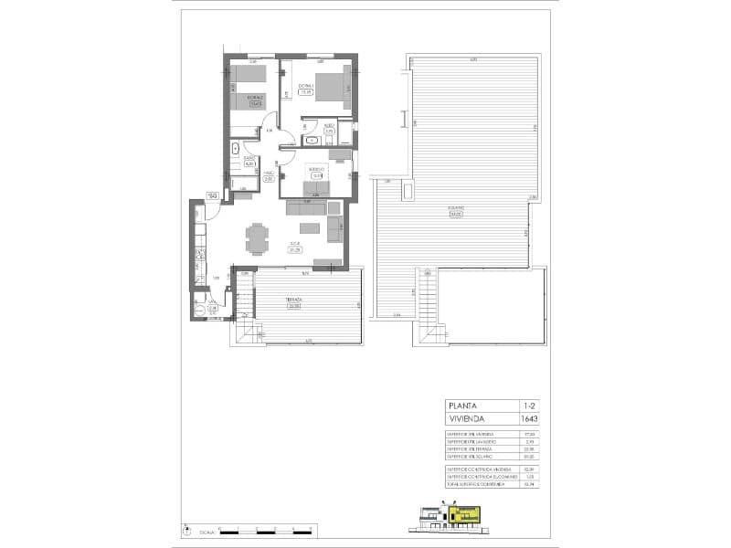 3 slaapkamer Bungalow te koop in Algorfa met zwembad - € 365.000 (Ref: 10054960)