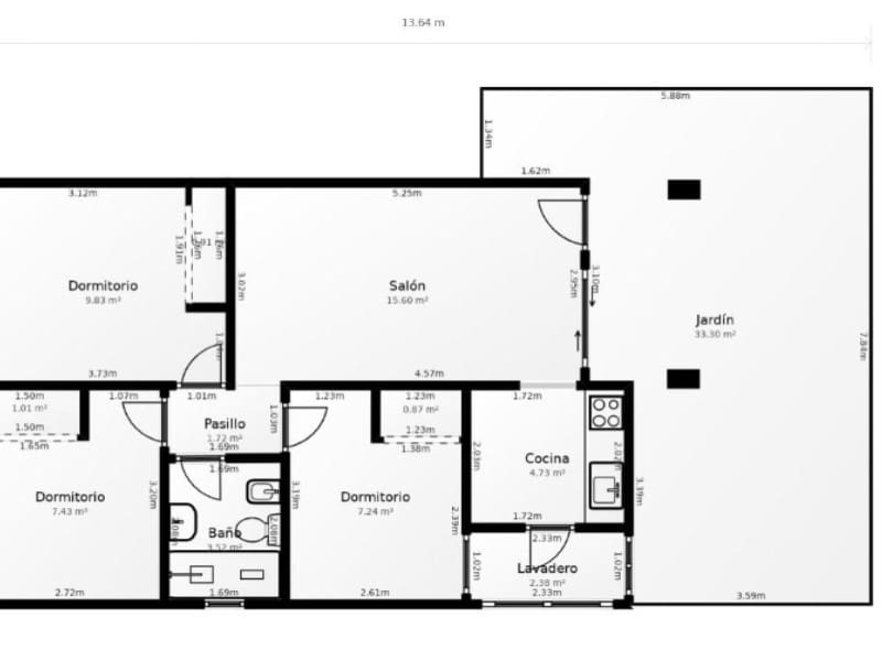 3 Zimmer Bungalow zu verkaufen in Aguas Nuevas - 164.999 € (Ref: 10075519)