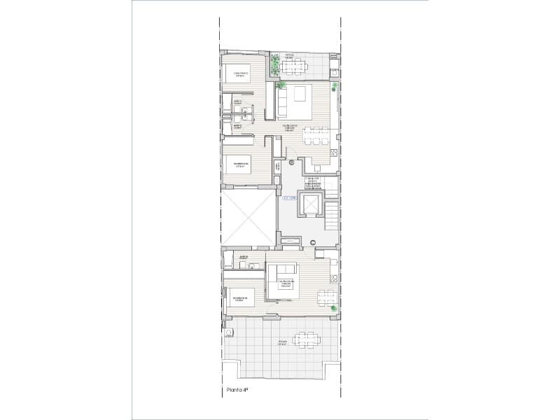 2 sovrum Takvåning till salu i Guardamar del Segura - 555 000 € (Ref: 10124310)