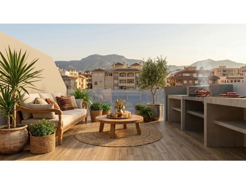 2 sypialnia Penthouse na sprzedaż w Guardamar del Segura z basenem - 315 000 € (Ref: 10124313)