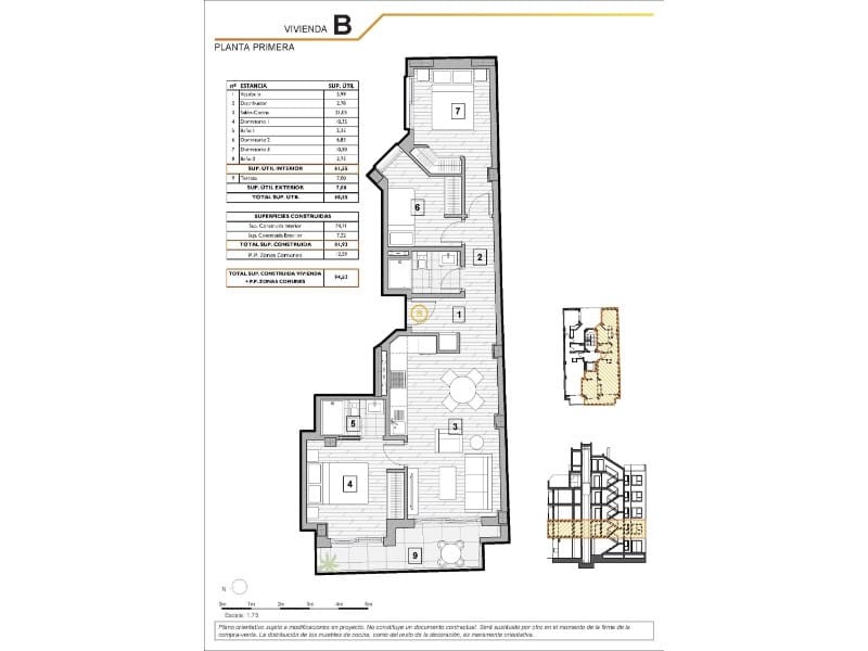 Apartamento de 3 habitaciones en Guardamar del Segura en venta con piscina - 275.000 € (Ref: 10124314)