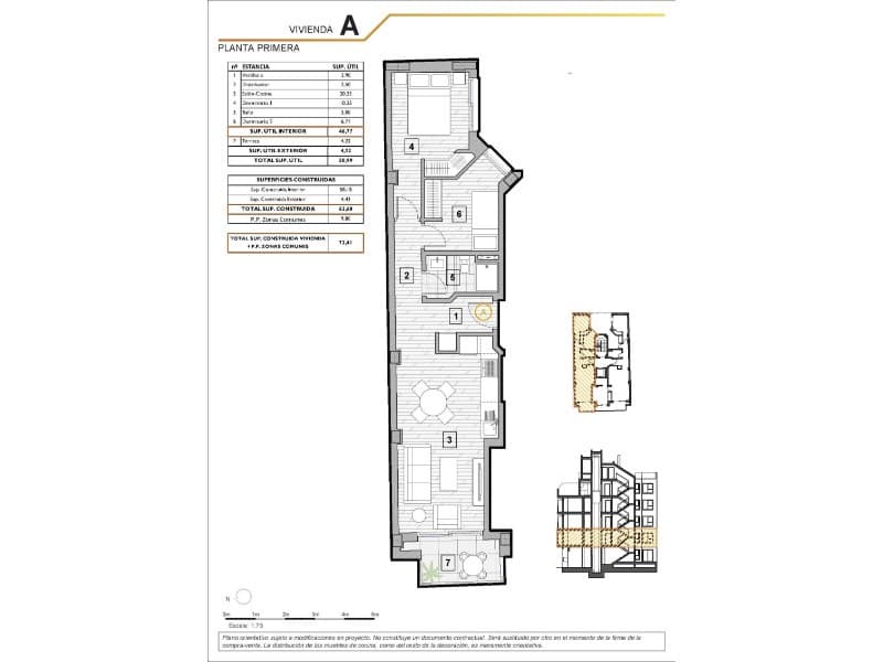 2 bedroom Apartment for sale in Guardamar del Segura with pool - € 240,000 (Ref: 10124315)