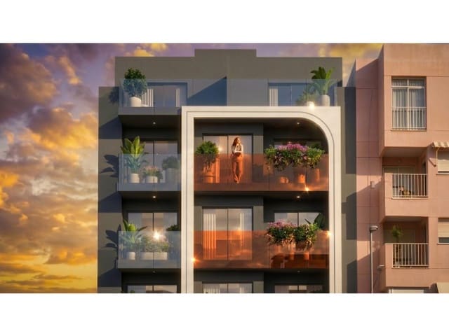 2 quarto Apartamento para venda em Las Viñas, Guardamar del Segura com piscina - 240 000 € (Ref: 10124315)