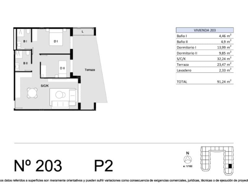 2 soveværelse Lejlighed til salg i Orihuela Costa med swimmingpool garage - € 194.900 (Ref: 10168618)