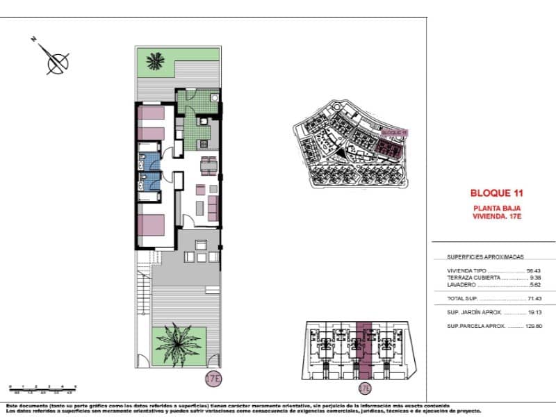 Bungalow de 2 habitaciones en Torre de la Horadada en venta con piscina garaje - 349.000 € (Ref: 10168629)
