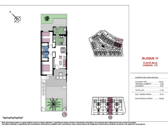 2 slaapkamer Bungalow te koop in Torre de la Horadada, Pilar de la Horadada met zwembad garage - € 349.000 (Ref: 10168629)