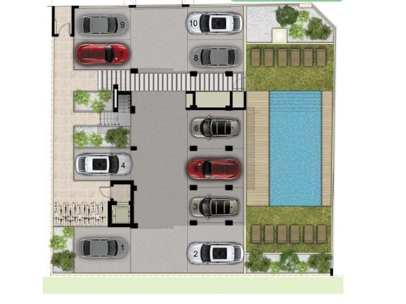 2 soveværelse Lejlighed til salg i Torrevieja med swimmingpool garage - € 269.000 (Ref: 10171245)