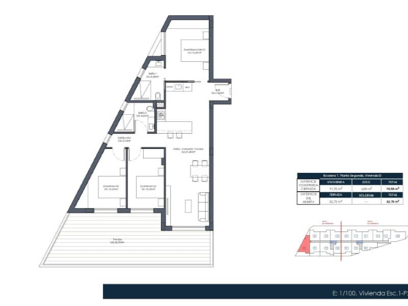 3 soveværelse Lejlighed til salg i Formentera del Segura med swimmingpool garage - € 320.000 (Ref: 10180452)