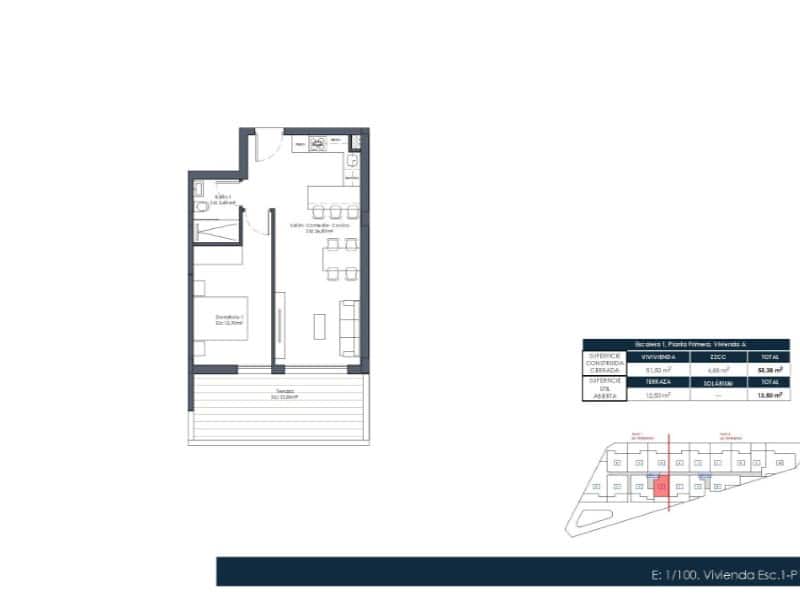 1 soveværelse Lejlighed til salg i Formentera del Segura med swimmingpool garage - € 150.000 (Ref: 10180454)