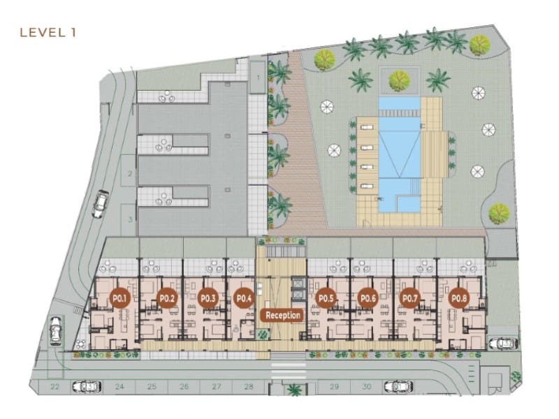 2 sypialnia Penthouse na sprzedaż w Torrevieja z basenem garażem - 399 900 € (Ref: 10180460)