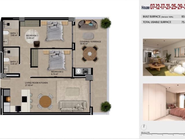 2 sypialnia Apartament na sprzedaż w Puerto Deportivo, Guardamar del Segura z basenem garażem - 275 000 € (Ref: 10180464)