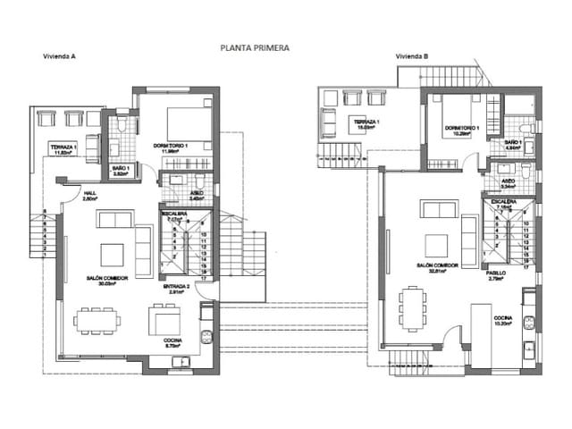 4 sovrum Villa till salu i Los Europeos, Torrevieja med pool - 940 000 € (Ref: 7792814)