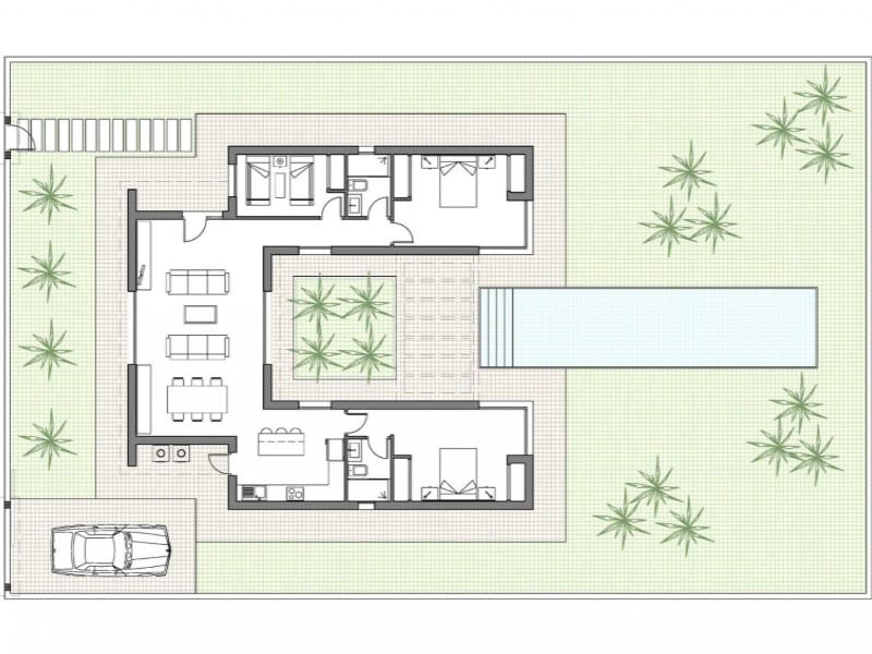 3 soveværelse Villa til salg i Benijofar med swimmingpool - € 567.000 (Ref: 7851943)