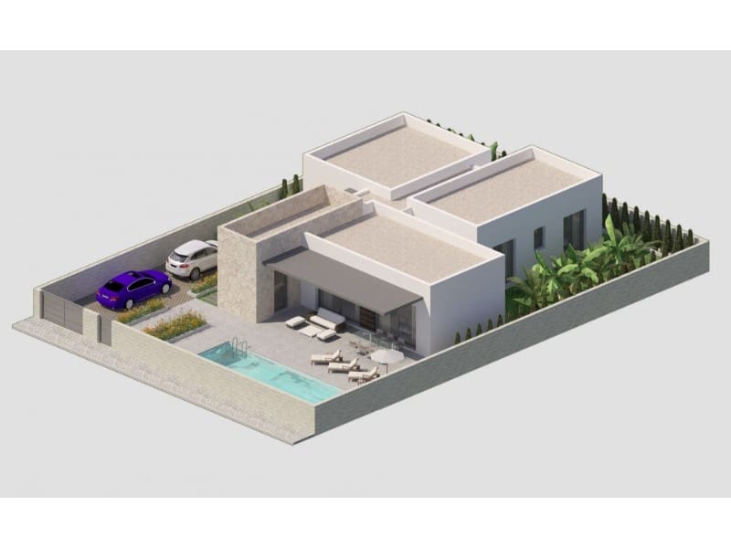 3 makuuhuone Huvila myytävänä paikassa Benijofar mukana uima-altaan - 611 000 € (Ref: 7851945)