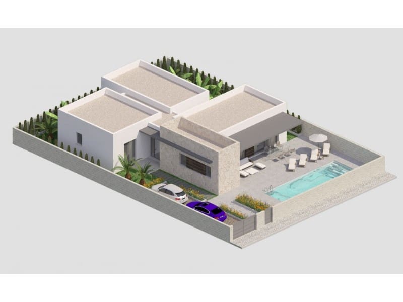 3 makuuhuone Huvila myytävänä paikassa Benijofar mukana uima-altaan - 611 000 € (Ref: 7851945)