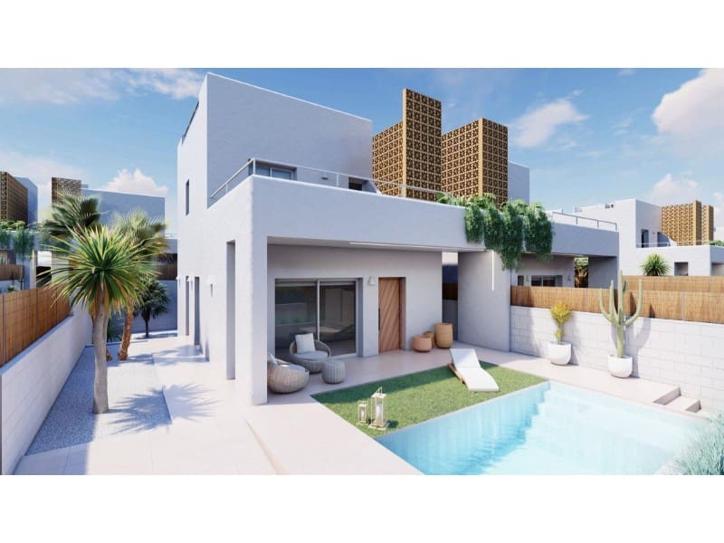 Chalet de 3 habitaciones en Pilar de la Horadada en venta con piscina - 489.000 € (Ref: 7866246)