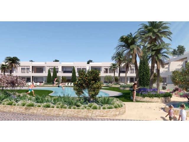 2 quarto Bungalow para venda em La Veleta, Torrevieja com piscina - 380 000 € (Ref: 7893791)