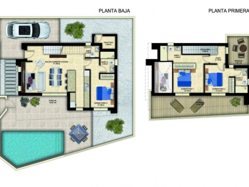 3 sypialnia Willa na sprzedaż w Benijofar z basenem - 550 000 € (Ref: 7893821)