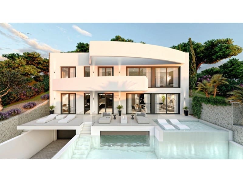 4 soveværelse Villa til salg i Altea la Vella med swimmingpool - € 2.090.000 (Ref: 7893831)