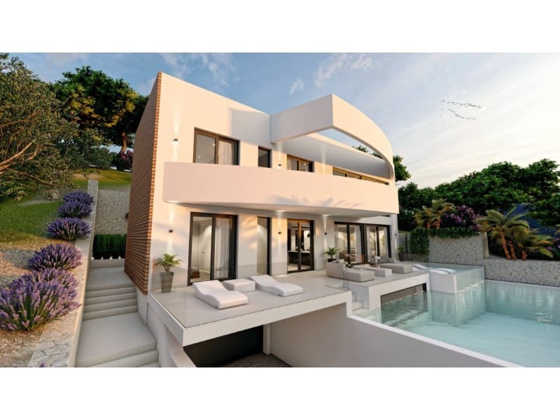 4 soveværelse Villa til salg i Altea la Vella med swimmingpool - € 2.090.000 (Ref: 7893831)