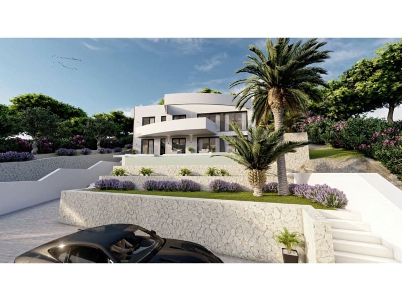 4 soveværelse Villa til salg i Altea la Vella med swimmingpool - € 2.090.000 (Ref: 7893831)